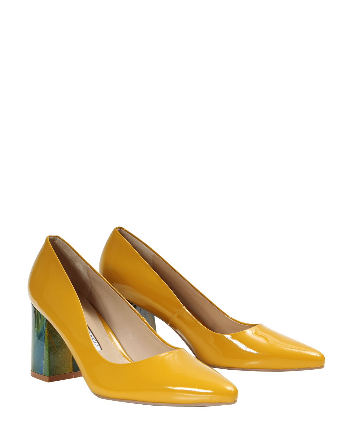 Zapato Pump FR-9225 Color Amarillo