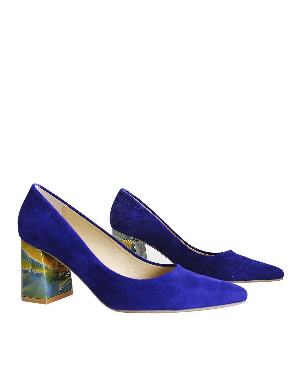 Zapato Pump FR-9225 Color Azul