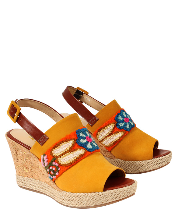 Zapato Sandalia FS-9570 Color Amarillo