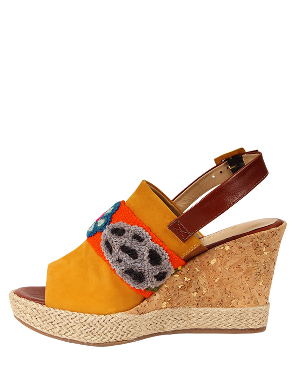 Zapato Sandalia FS-9570 Color Amarillo