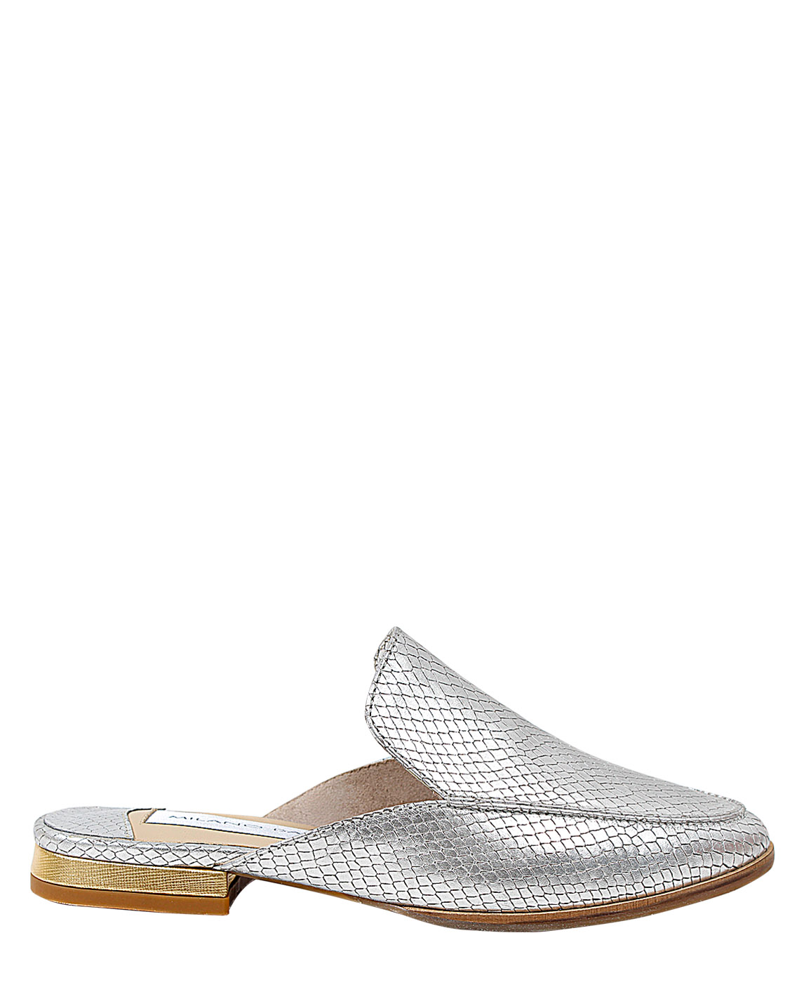 Zapato Zueco FZ-9706 Color Plata