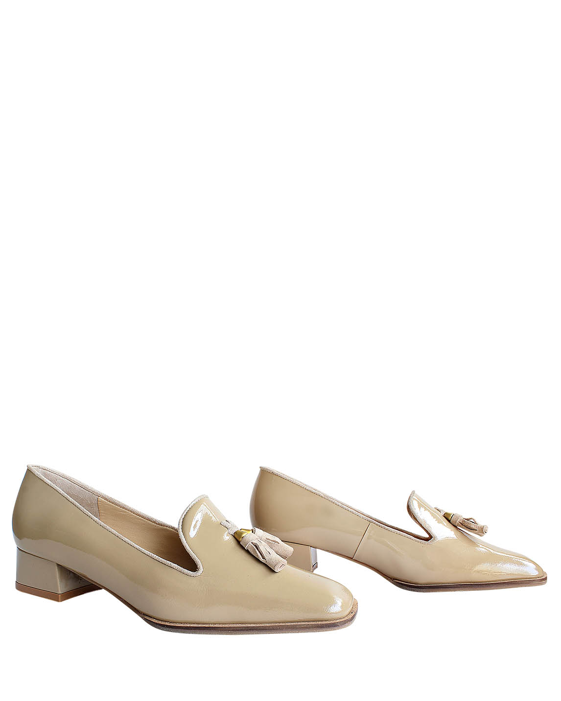 Zapatos Pumps FM-7772 Color Beige