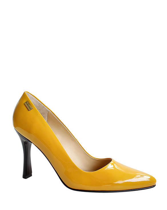 Zapatos Pumps FR-9192 Color Amarillo