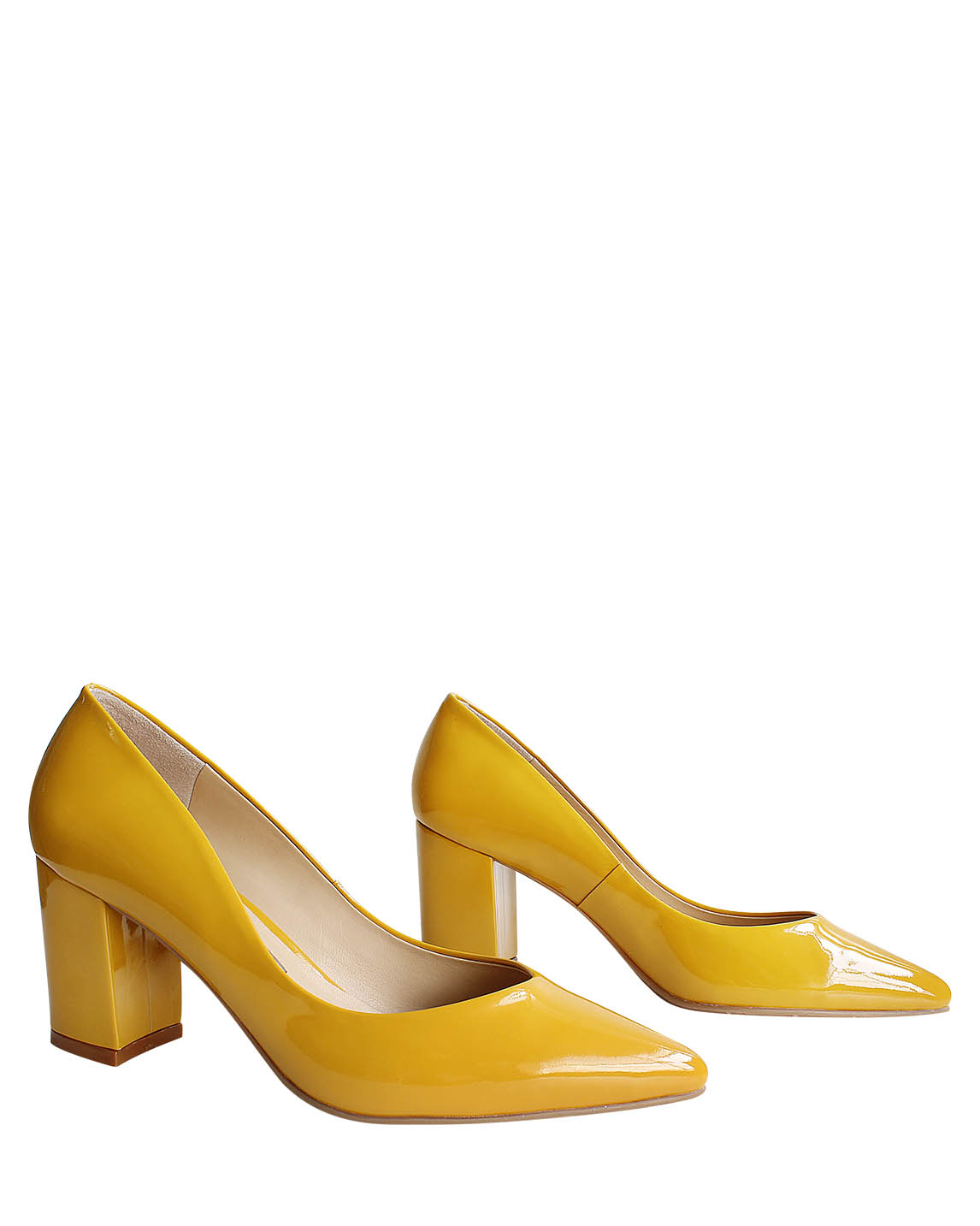 Zapatos Pumps FR-9272 Color Amarillo